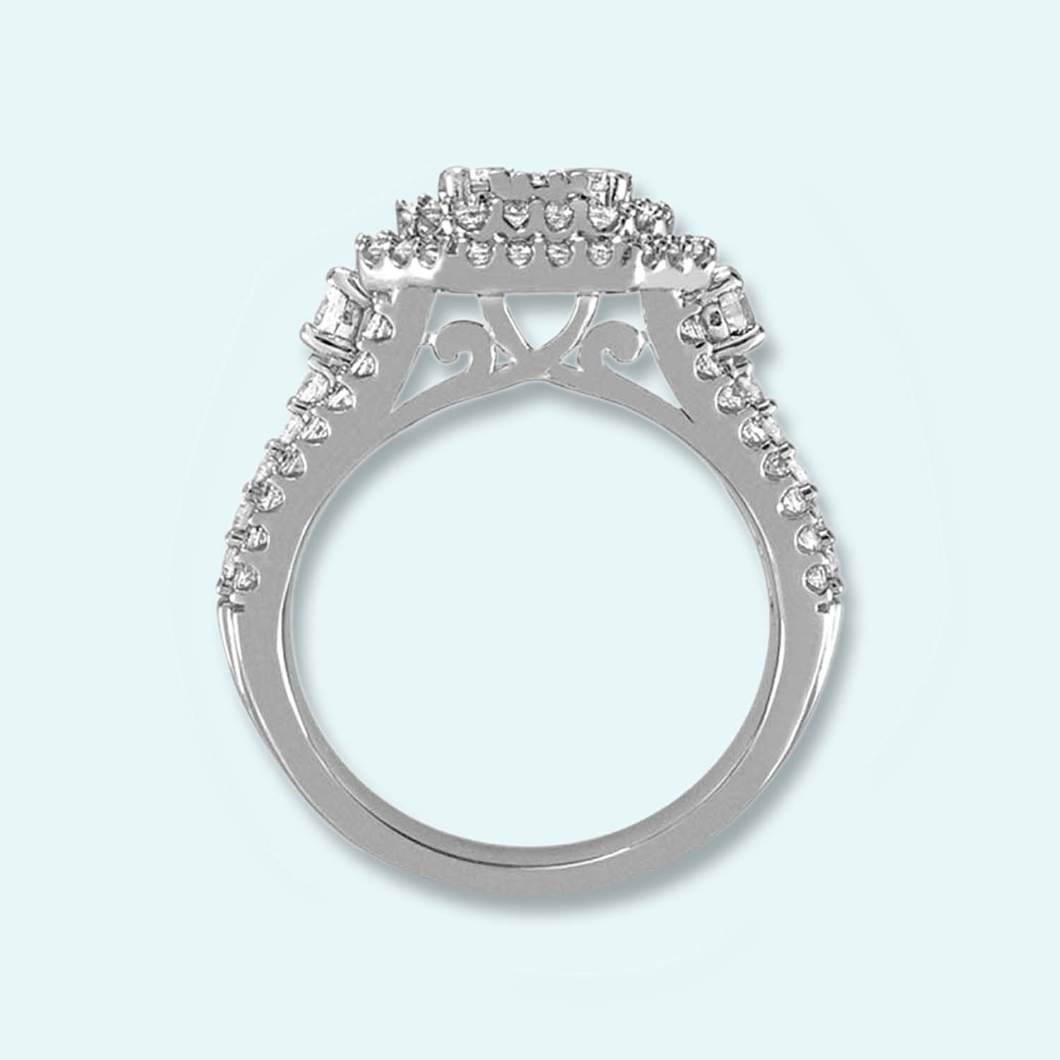 1.50 Ctw Bridal Ring